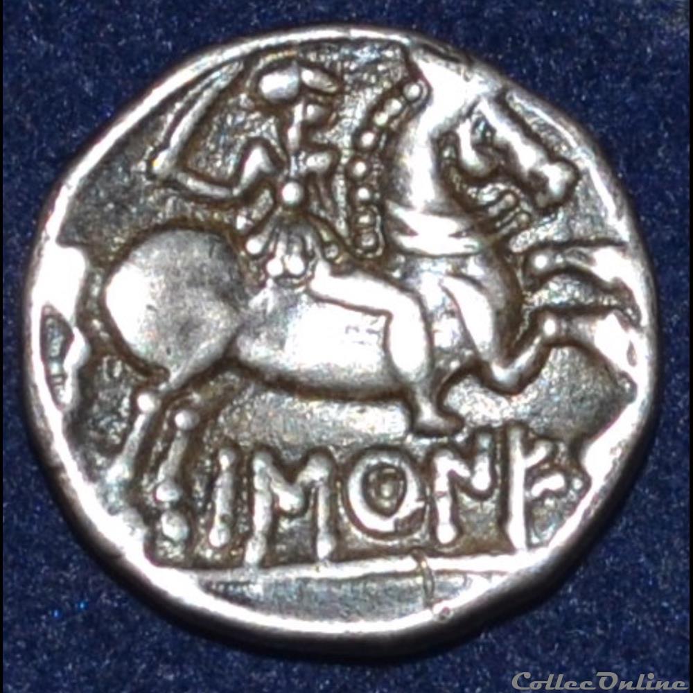 Espagne (province de navarre )denier au cavalier monnaie antique gauloise espagne province de navarre denier au cavalier