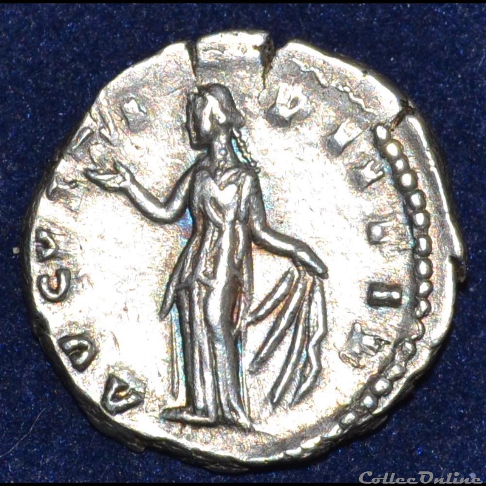 Faustine Jeune monnaie antique romaine faustine jeune