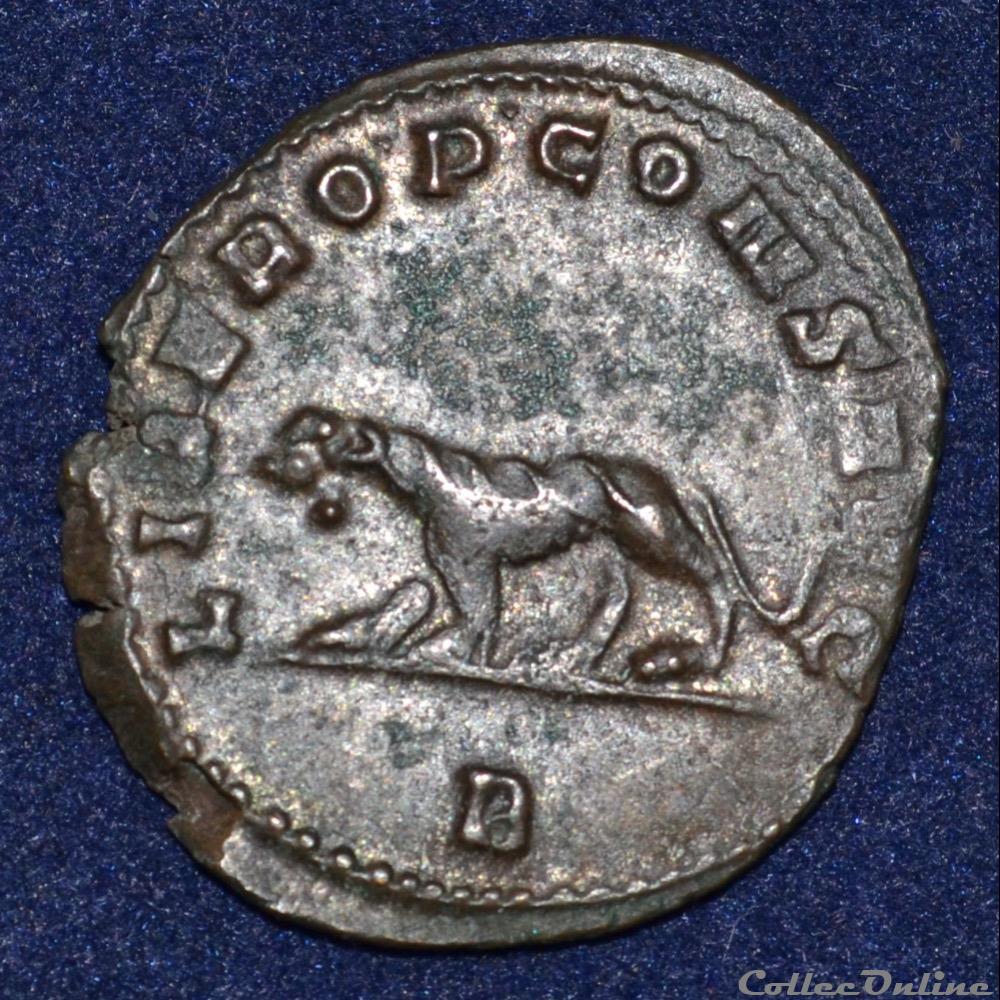 Gallien Antoninien monnaie antique romaine gallien antoninien