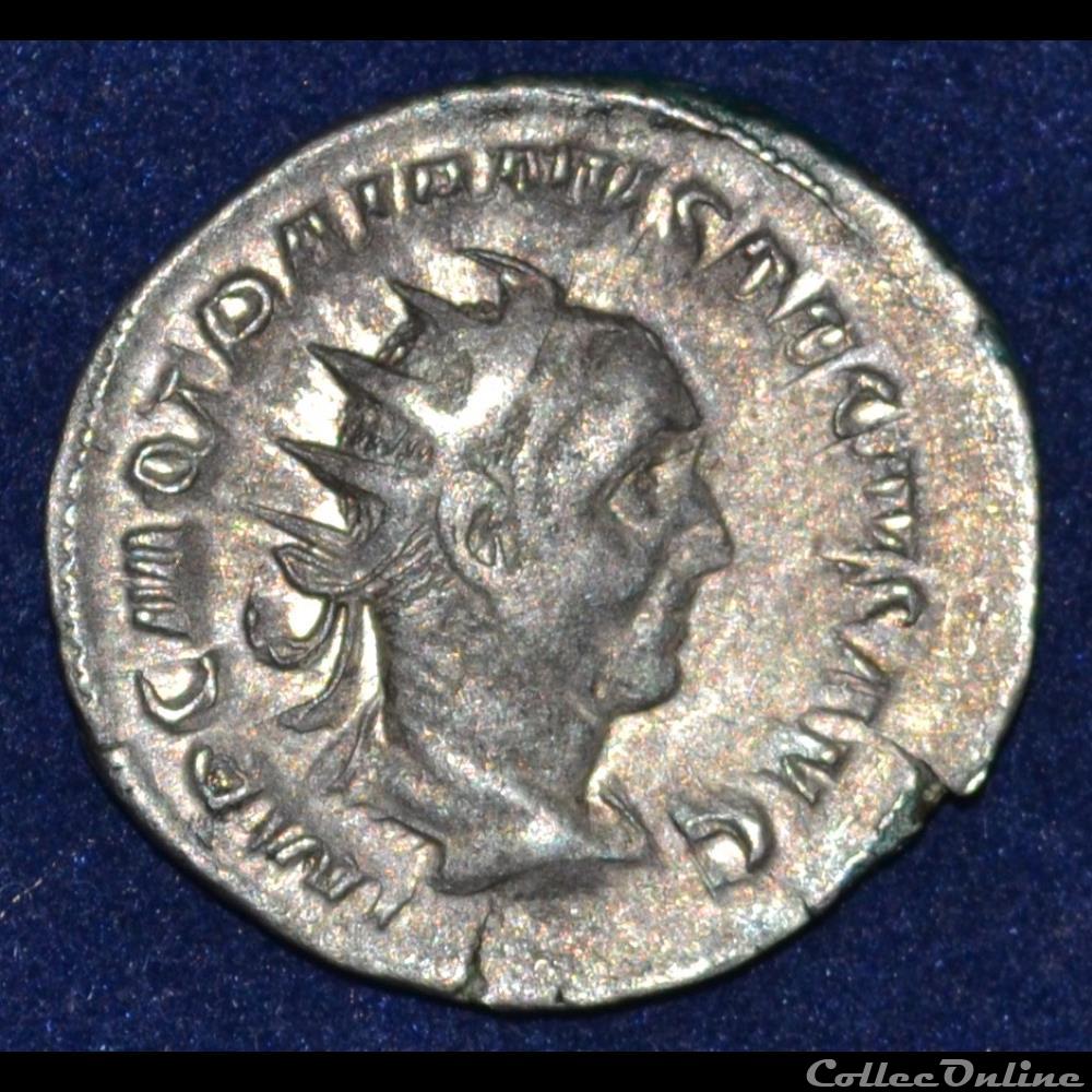 Trajan Dèce monnaie antique romaine provinciale trajan dece