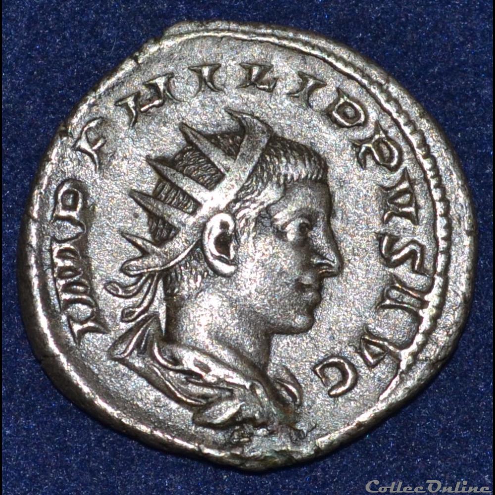 PHILIPPE II Antoninien monnaie antique romaine philippe ii antoninien