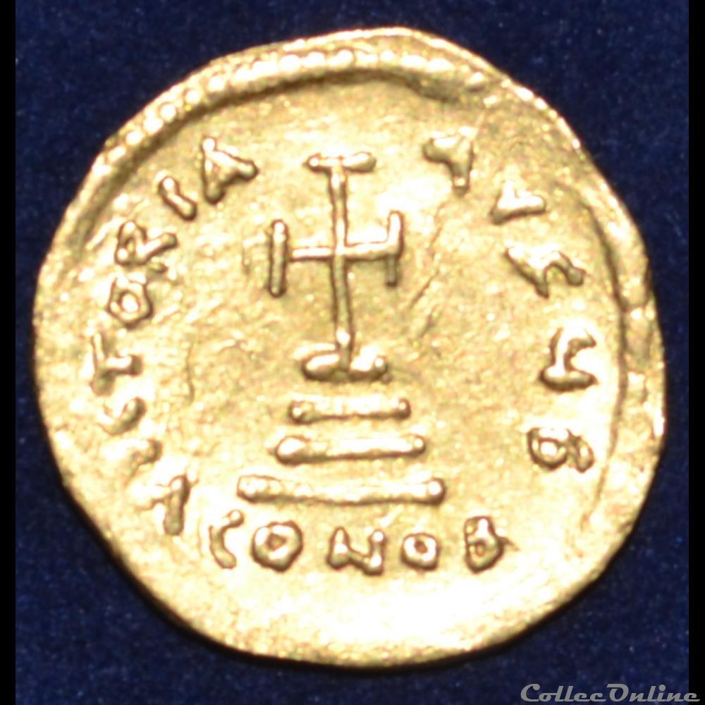 Héraclius monnaie antique byzantine heraclius