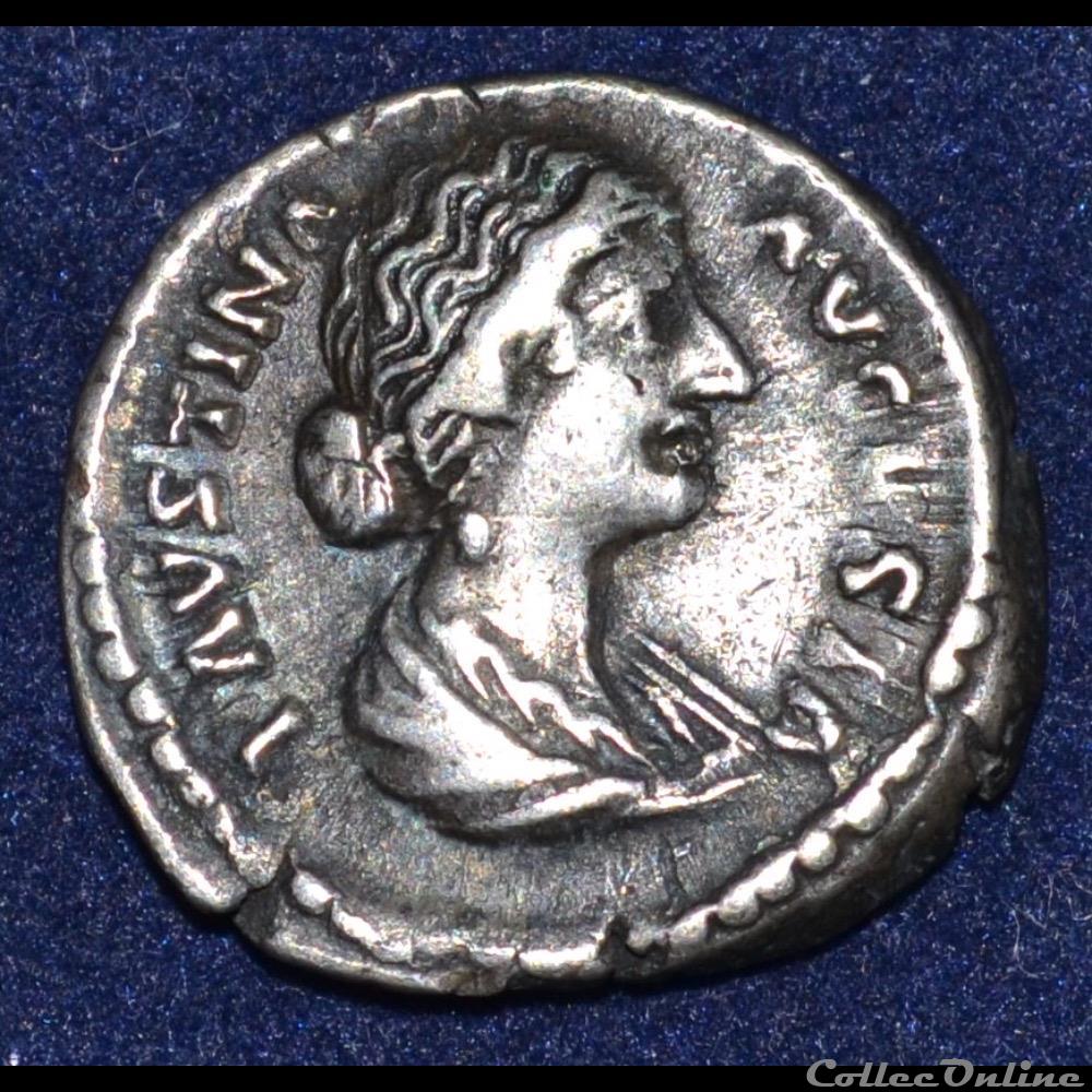 monnaie antique romaine faustine jeune