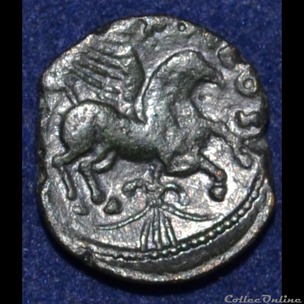CARNUTES (région de Beauce) Bronze PIXTILOS monnaie antique gauloise carnutes region de beauce bronze pixtilos