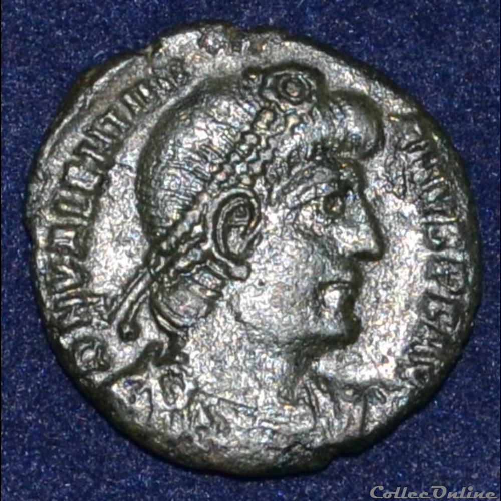 VALENTINIEN Ier Nummus, (PB, Æ 3) monnaie antique romaine valentinien ier nummus pb 3