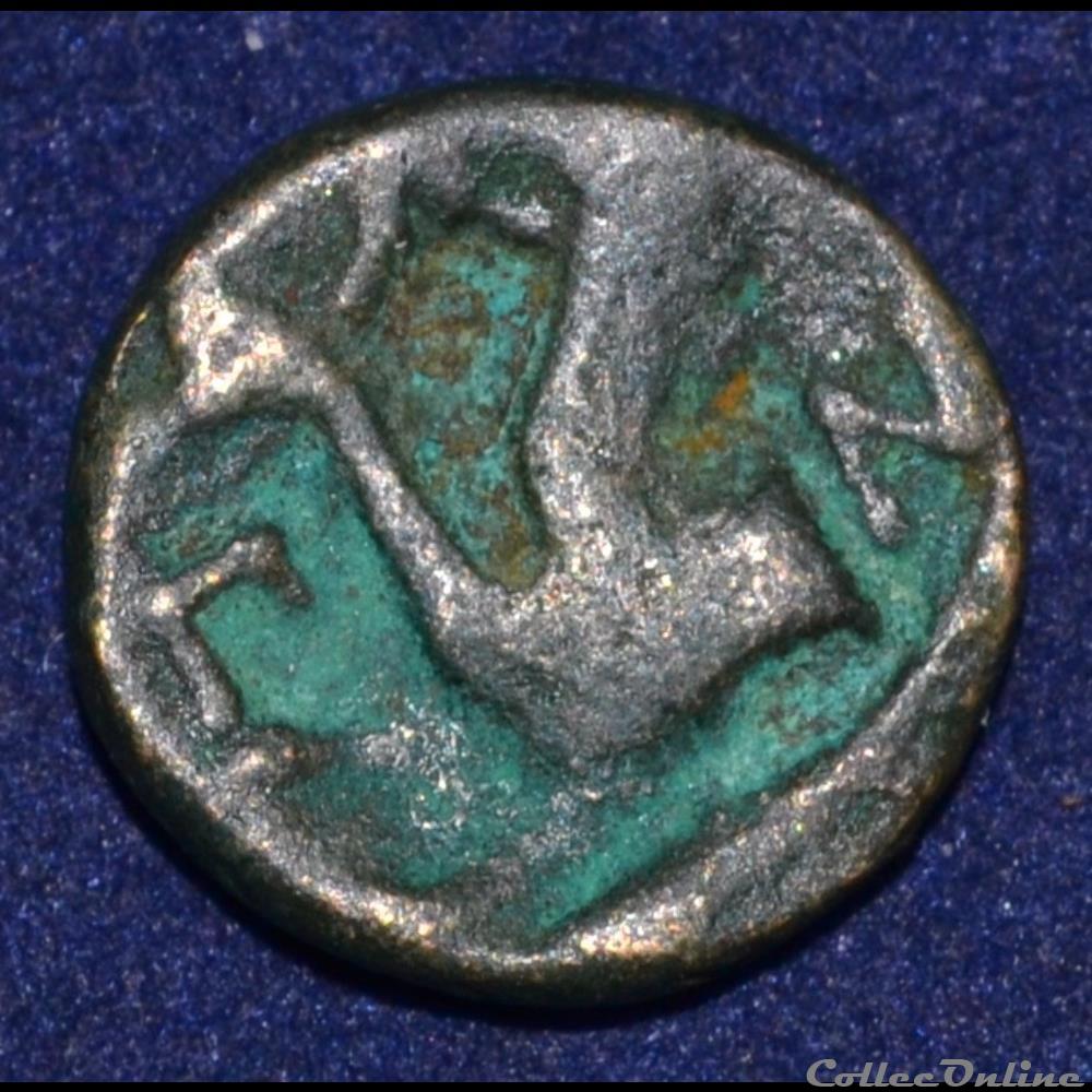 CHERSONÈSE TAURIQUE - PANTICAPÉE Unité monnaie antique grecque chersonese taurique panticapee unite