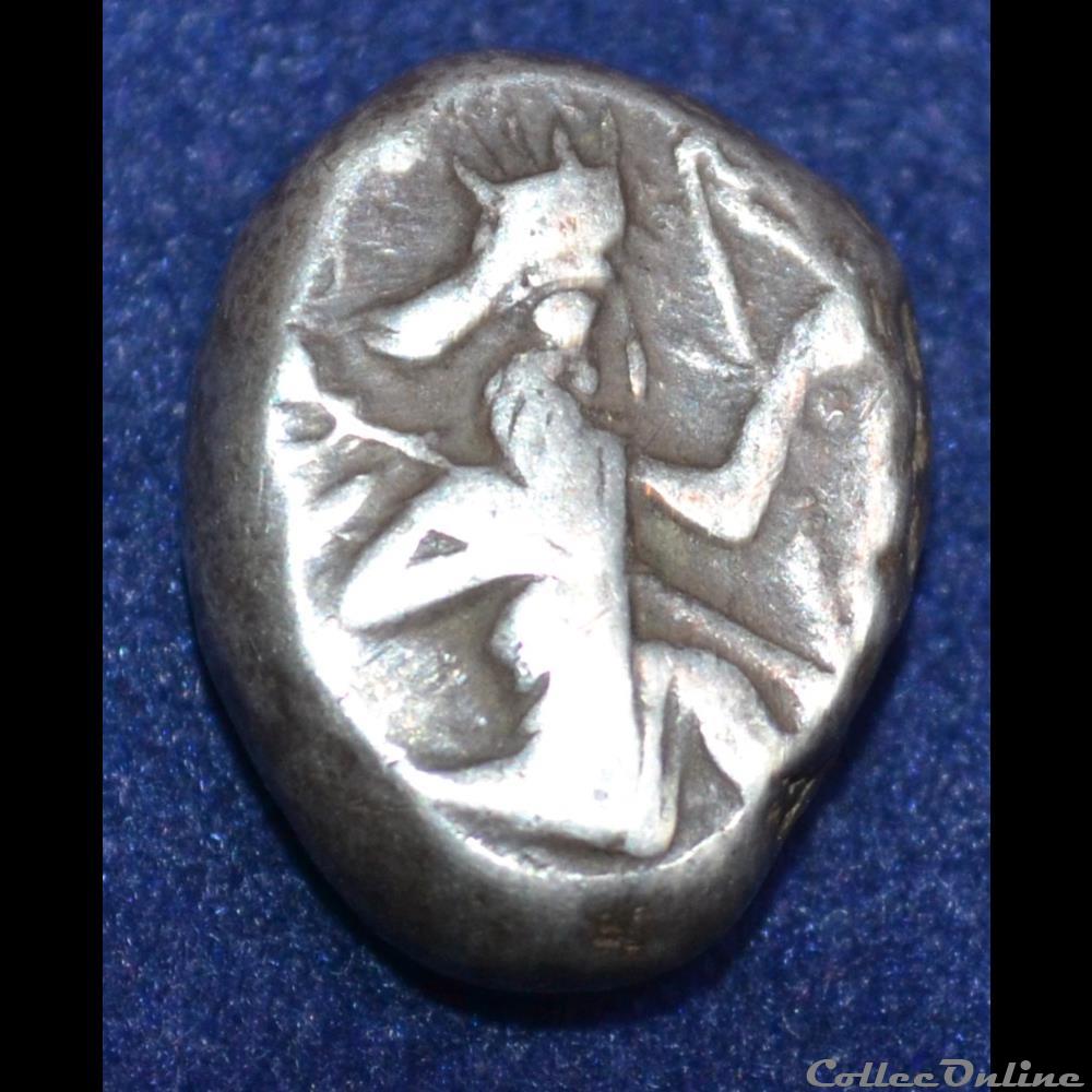 Lydie, Sardes Roi Darius 1er monnaie antique grecque lydie sardes roi darius 1er