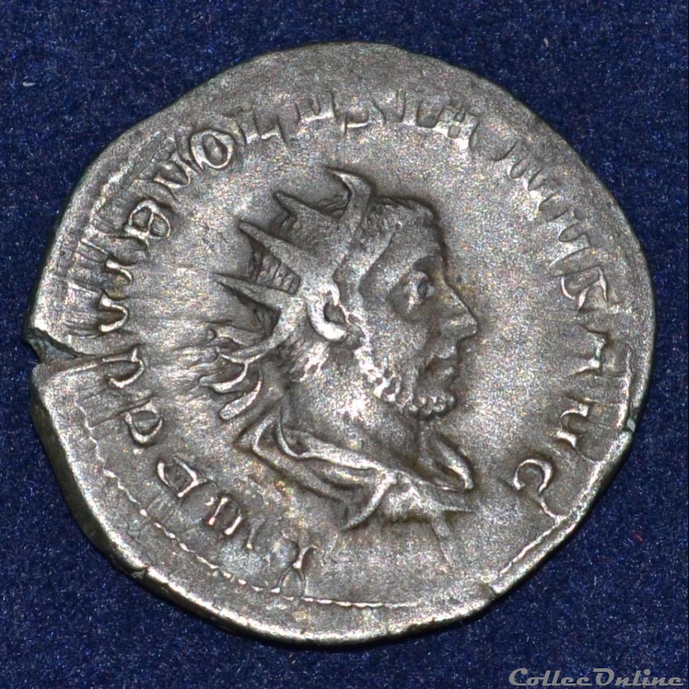 Volusien monnaie antique romaine volusien