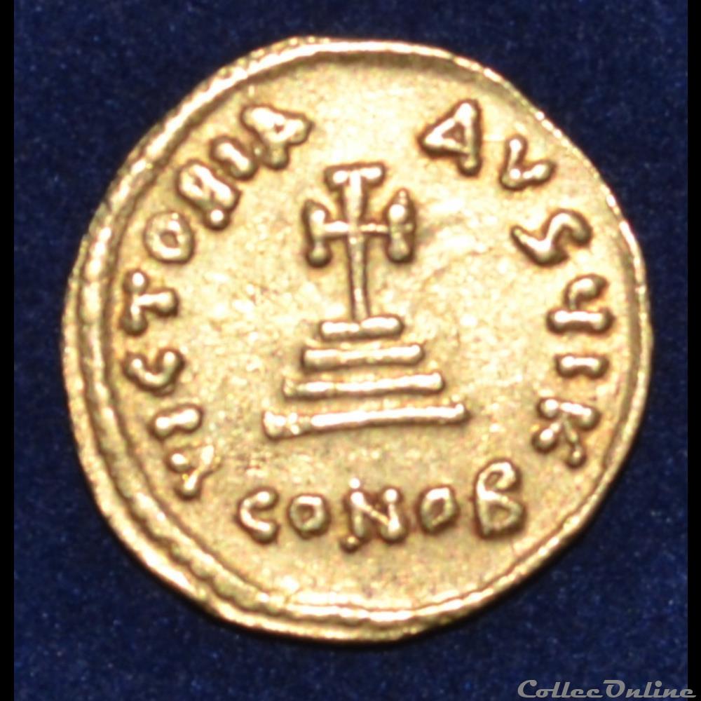 Héraclius barbu monnaie antique byzantine heraclius barbu