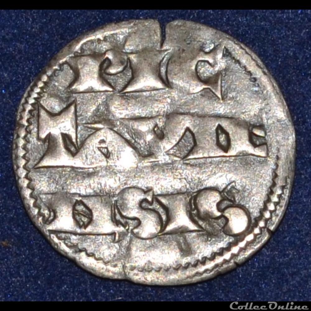 POITOU - COMTÉ DE POITOU - RICHARD CŒUR DE LION Denier monnaie france feodale poitou comte de poitou richard c ur de lion denier