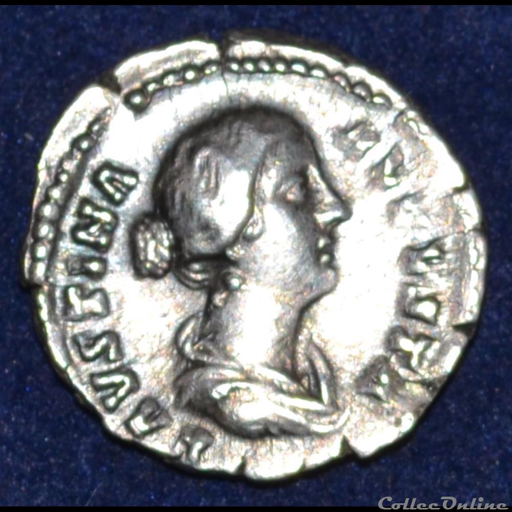 Faustine Jeune monnaie antique romaine faustine jeune