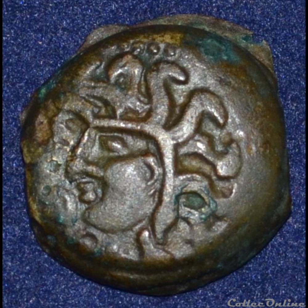 RÉGION PARISIENNE Bronze VENEXTOC monnaie antique gauloise region parisienne bronze venextoc