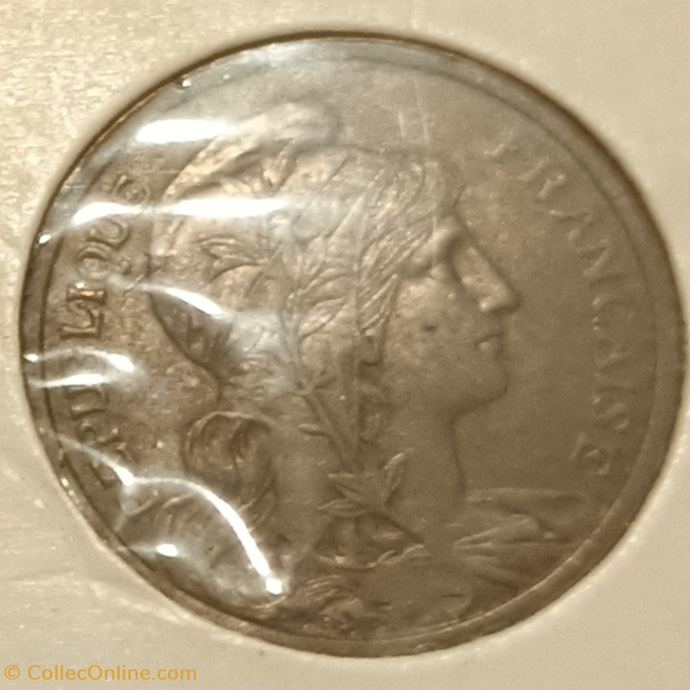 monnaie france a moderne 2 centimes dupuis 1920