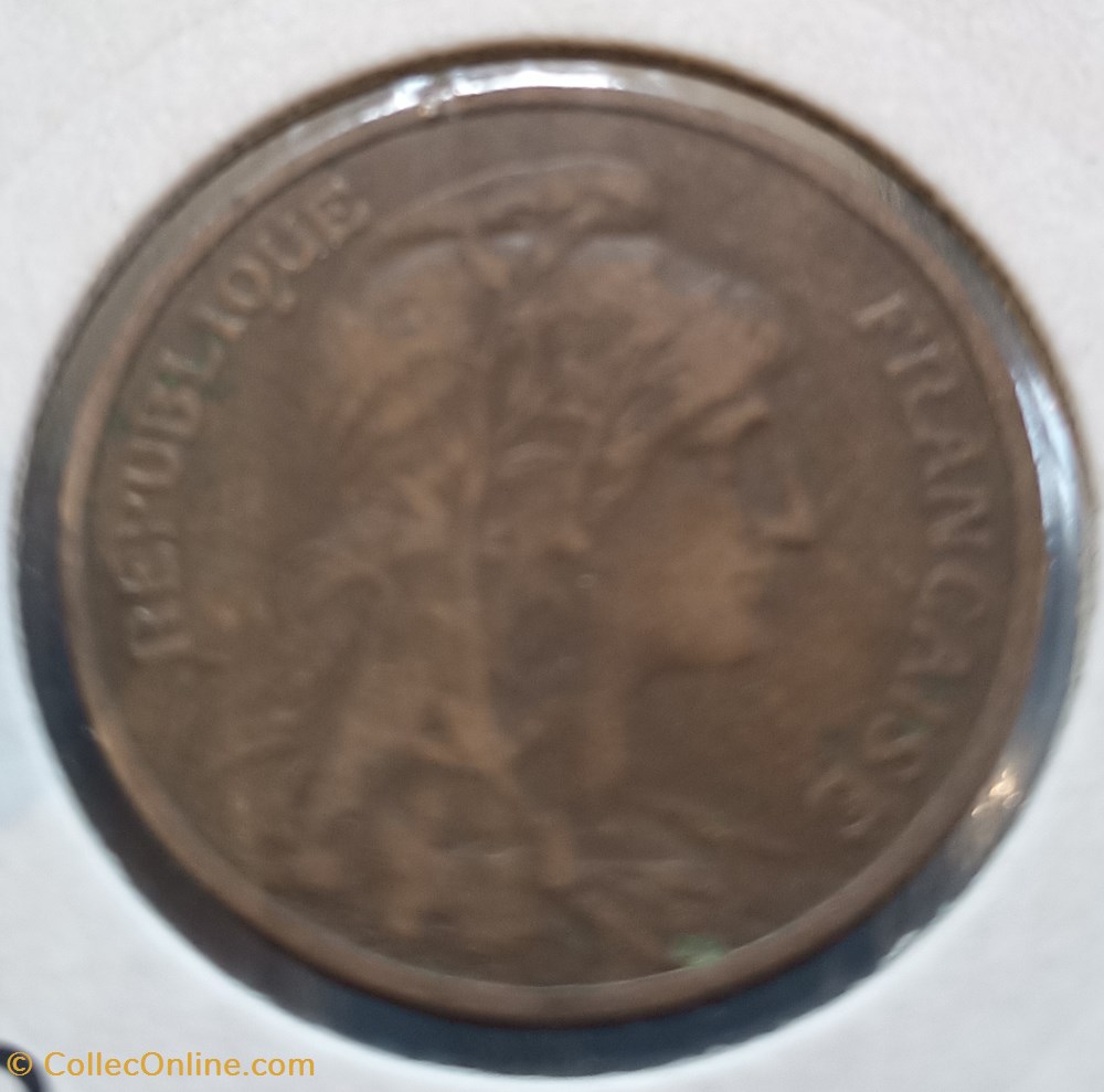 monnaies france a modernes 5 centimes dupuis 1910