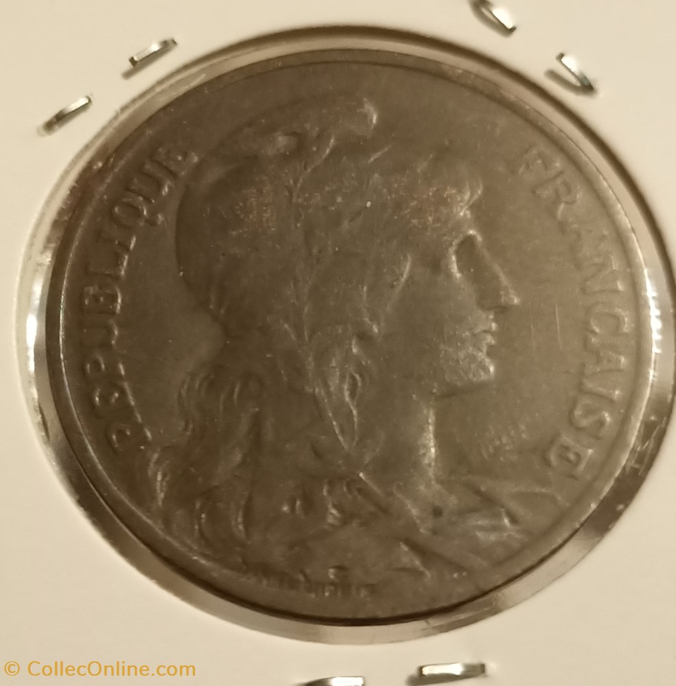 monnaie france a moderne 10 centimes dupuis 1910