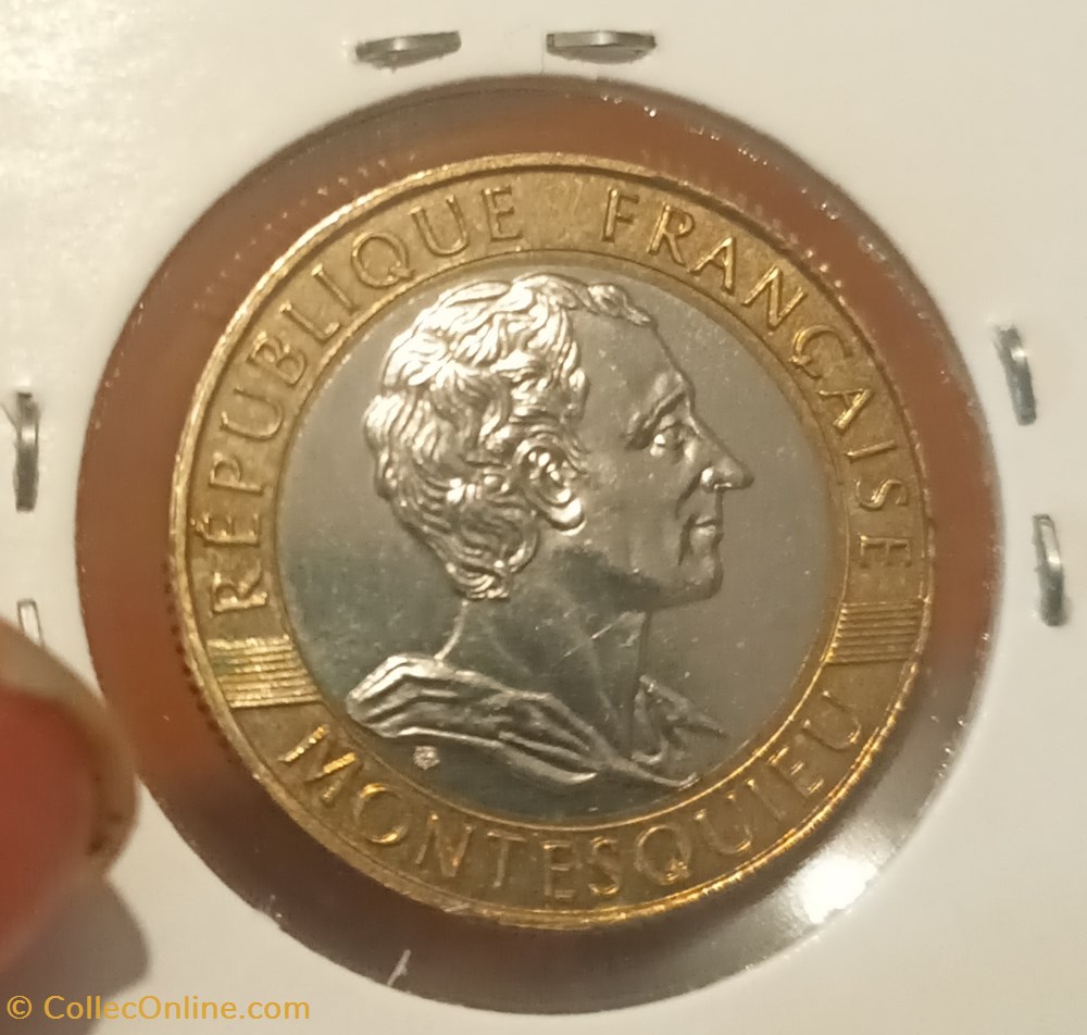 10 francs Montesquieu monnaies france modernes 10 francs montesquieu