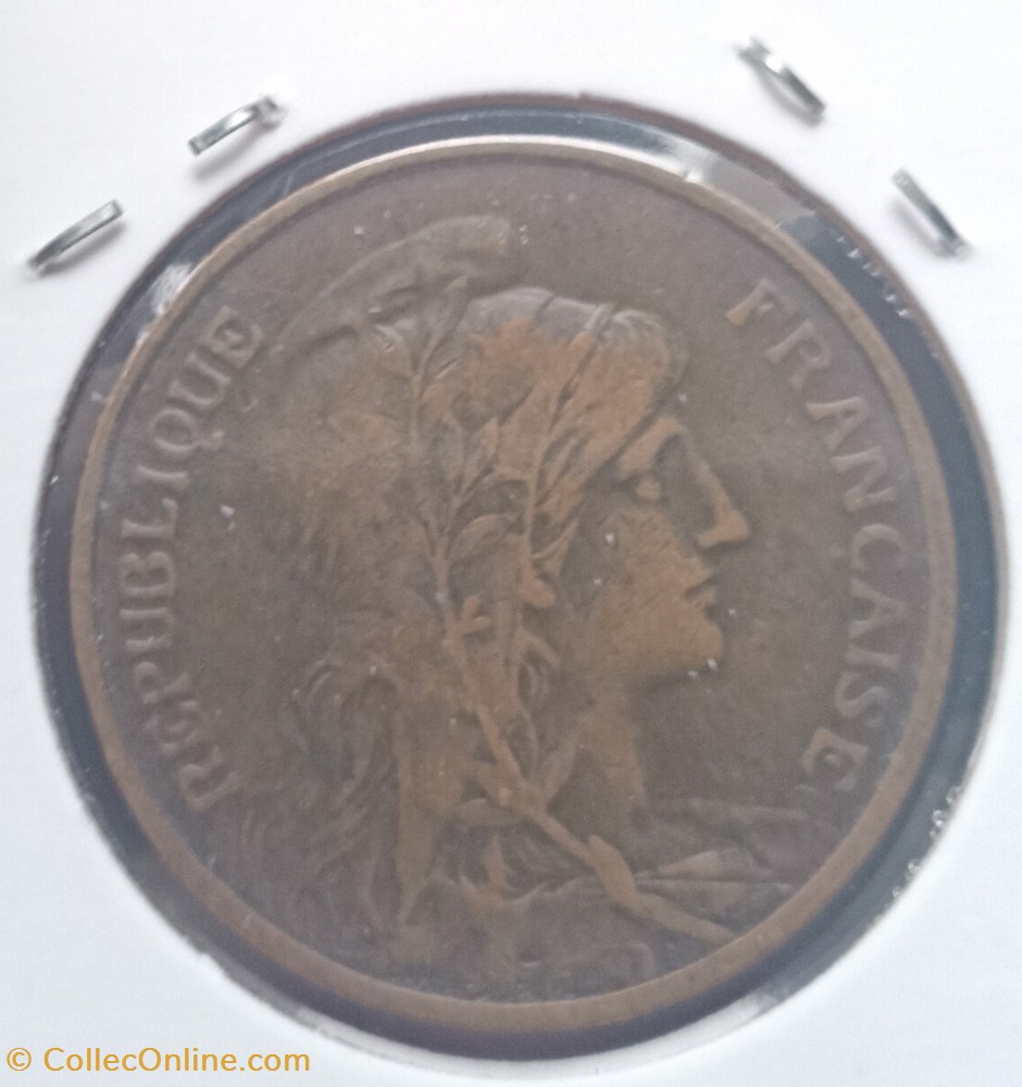 monnaie france a moderne 5 centimes dupuis 1912