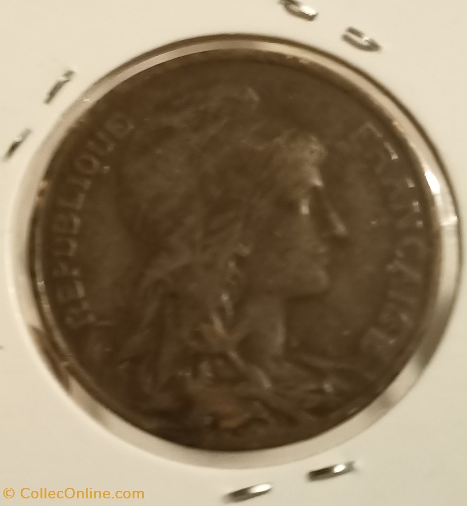 monnaie france a moderne 10 centimes dupuis 1908