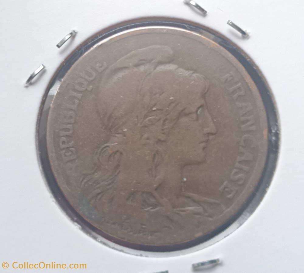 monnaie france a moderne 5 centimes dupuis 1906