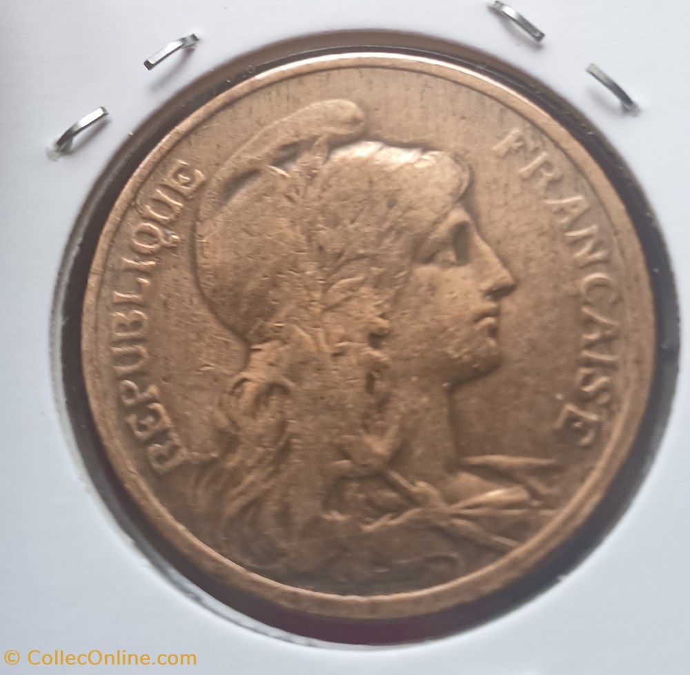 monnaie france a moderne 5 centimes dupuis 1915