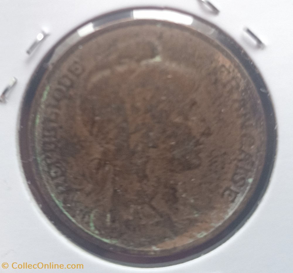monnaie france a moderne 5 centimes dupuis 1905