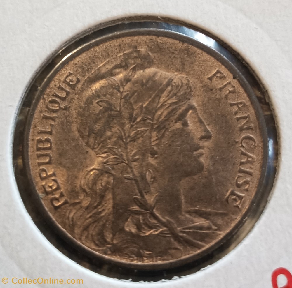 monnaies france a modernes 5 centimes dupuis 1914