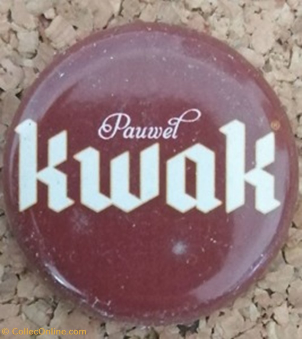 capsules muselets biere belgique brasserie bosteels kwak