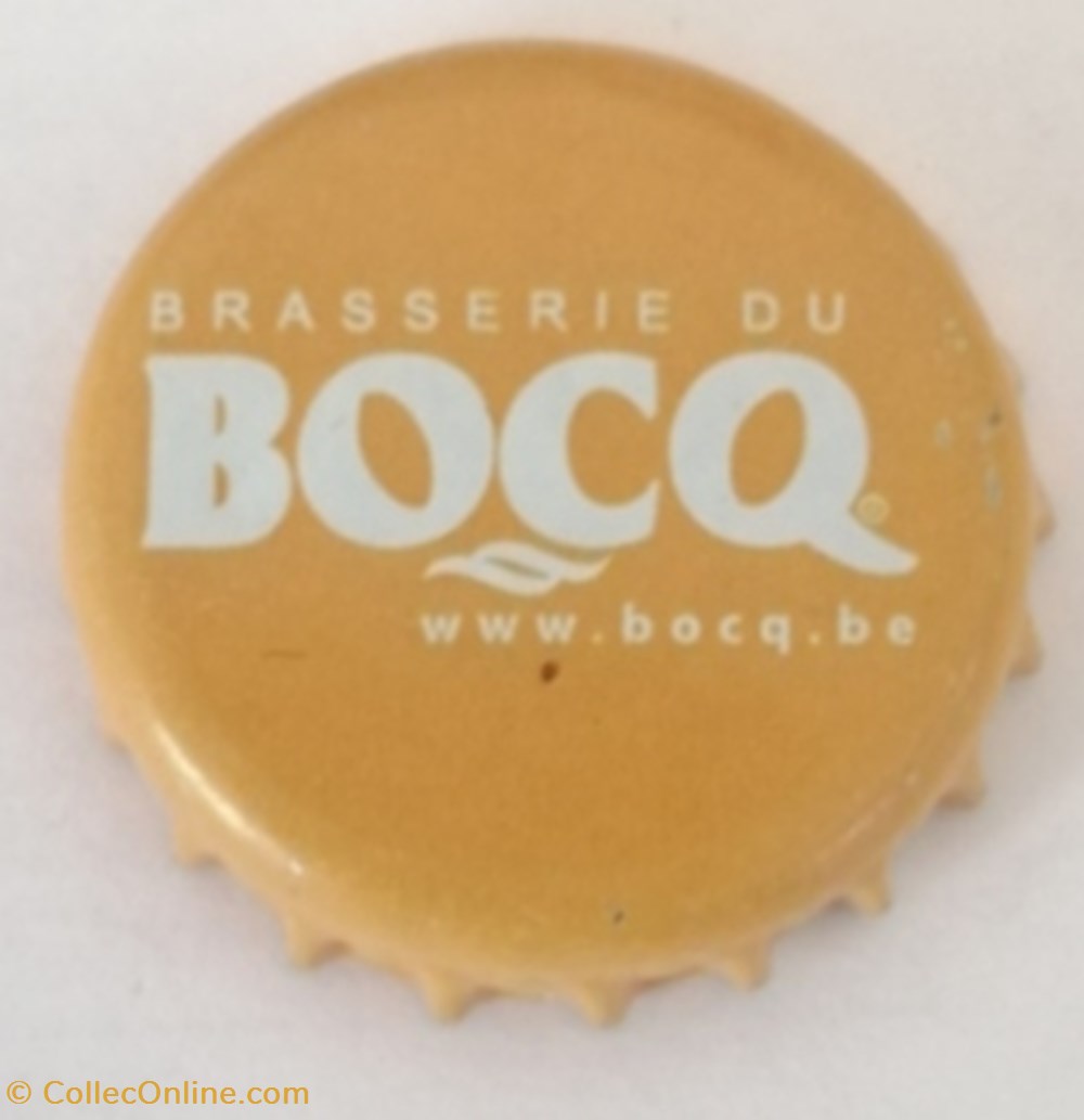 Bocq - Gauloise blonde capsules muselets biere belgique bocq gauloise blonde
