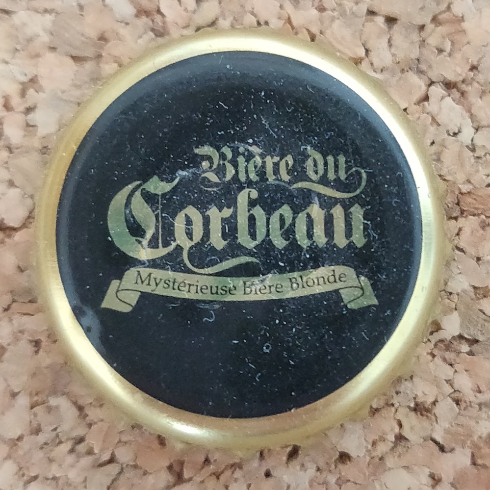 capsules muselets belgique biere du corbeau brasserie roman