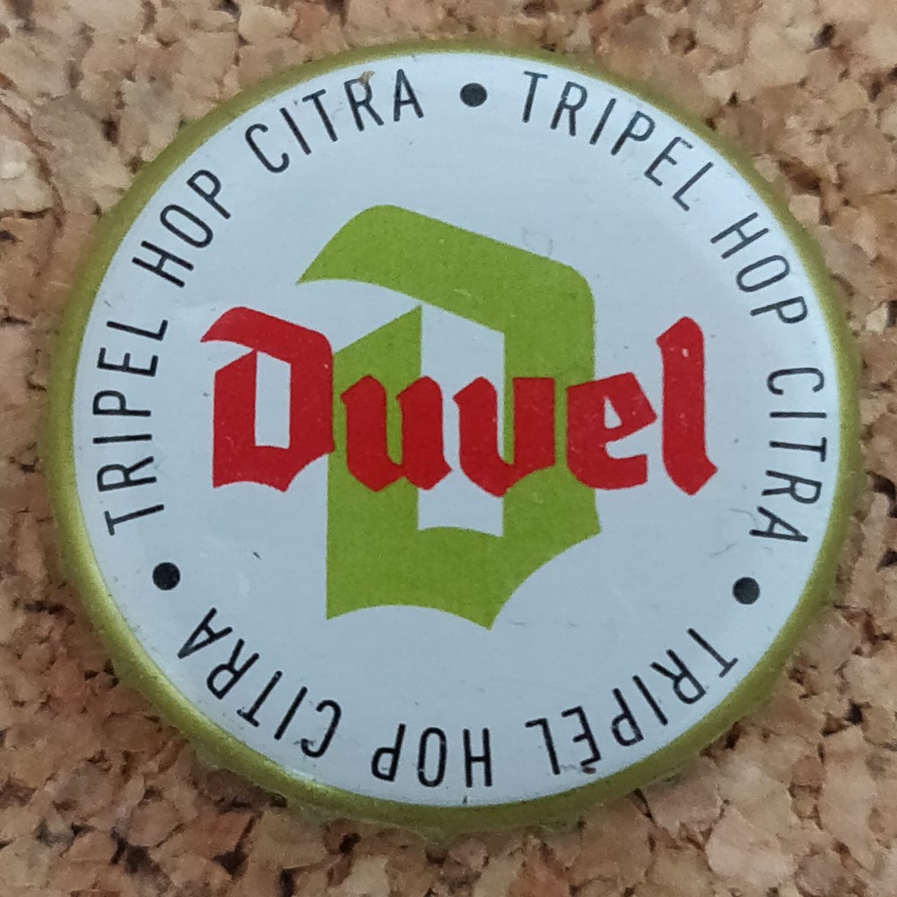capsules muselets biere belgique duvel tripel hop citra