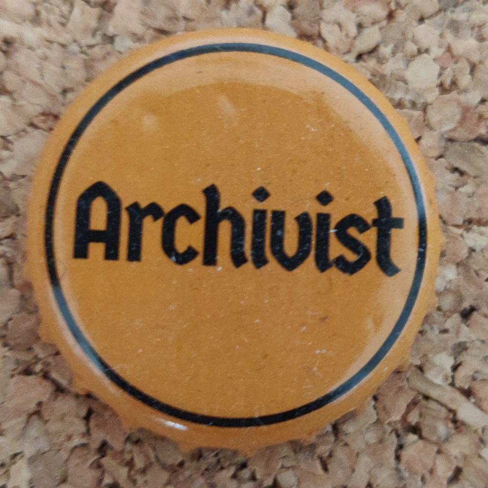 capsules muselets biere belgique archivist blonde