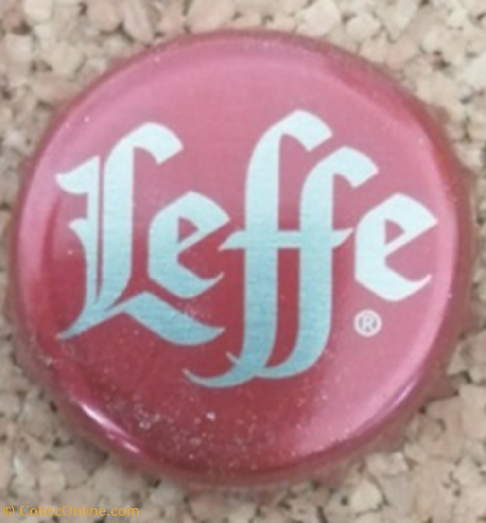 capsules muselets biere belgique leffe rouge