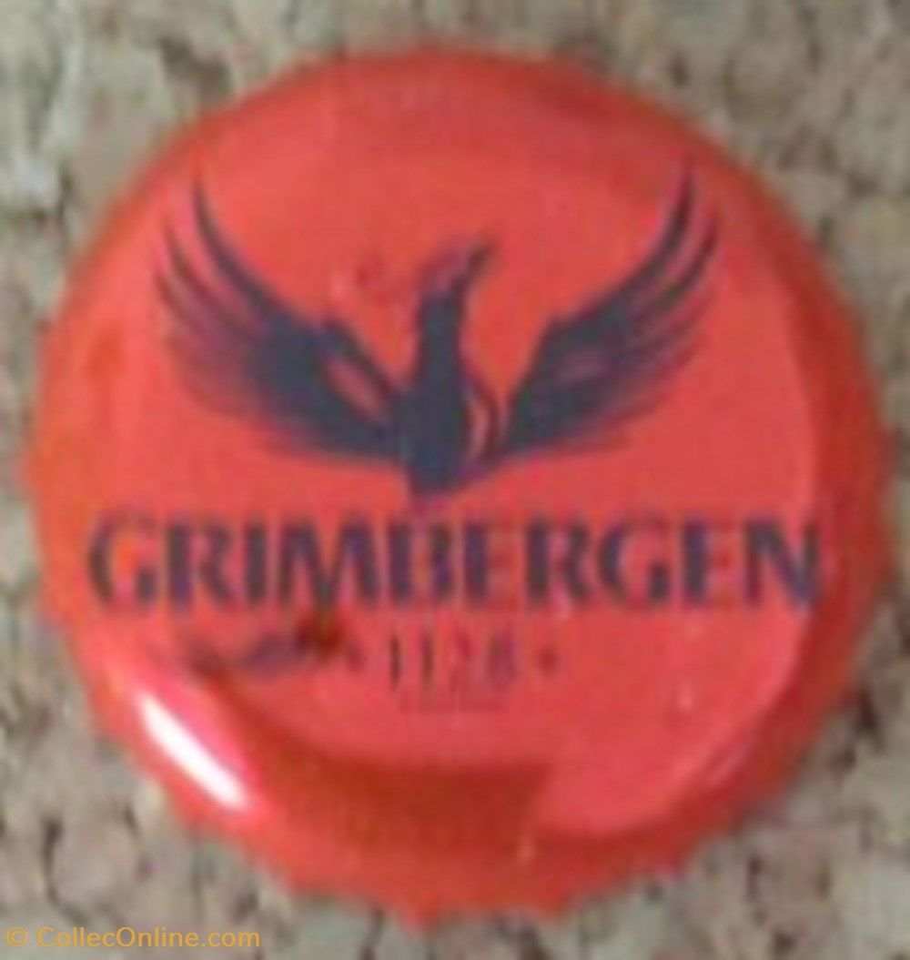 Grimbergen - Kriek capsules muselets biere belgique grimbergen kriek