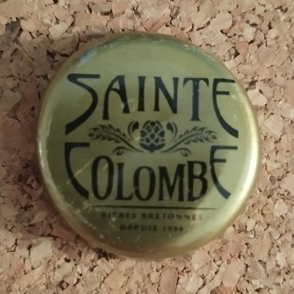 Sainte Colombe - Blonde capsules muselets biere france sainte colombe blonde