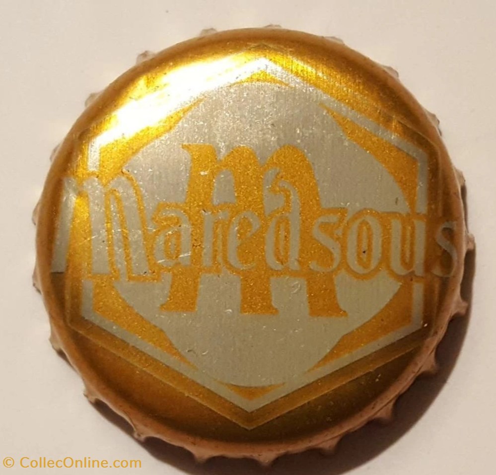 capsules muselets biere belgique maredsous blonde 10