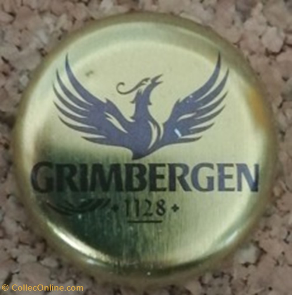 capsules muselets biere belgique grimbergen blonde
