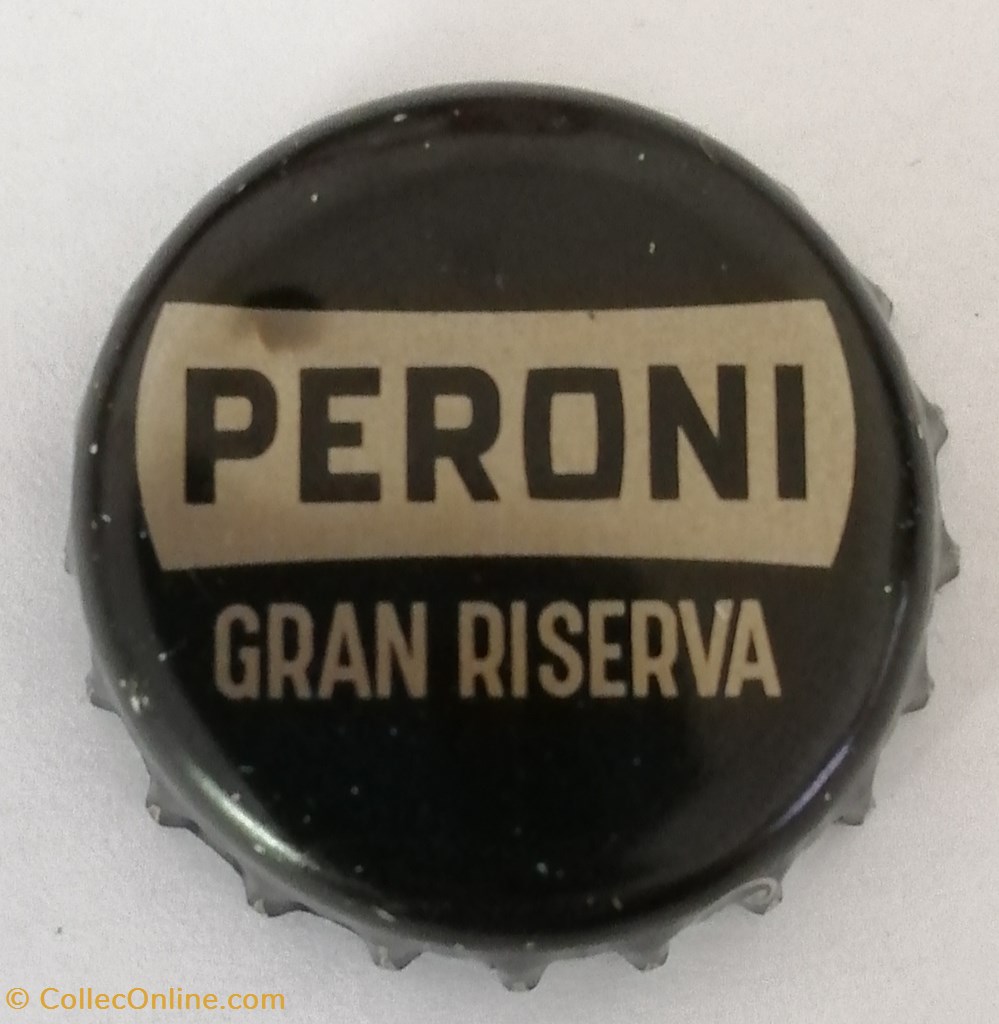 Peroni - Gran Riserva capsules muselets biere italie peroni gran riserva