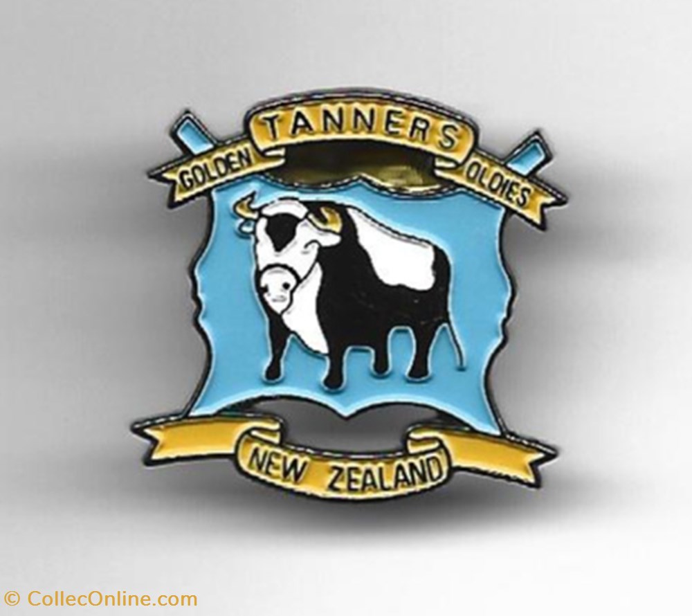 sport olympisme sports collectifs rugby xv pin s golden oldies tanners new zealand