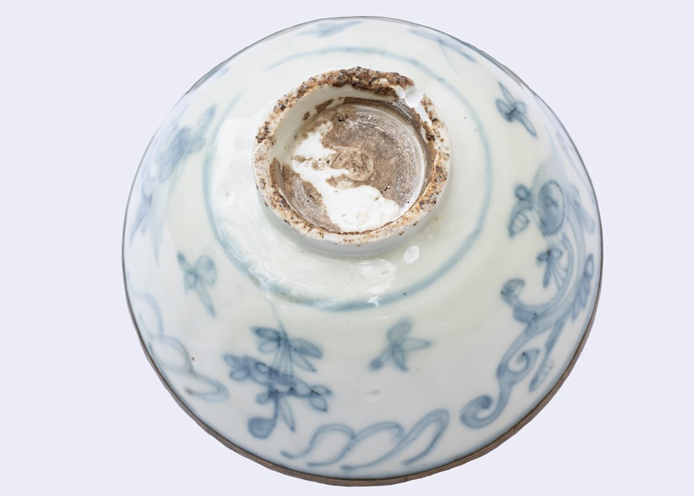 art antiquites ceramiques poteries bol dynastie yuan khubilai khan 13eme siecle