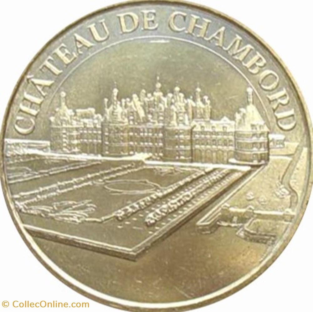 medailles chateau de chambord france