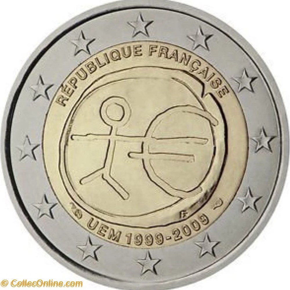 10 e anniversaire de l'Union économique et monétaire - France monnaies 10 e anniversaire de union economique et monetaire france
