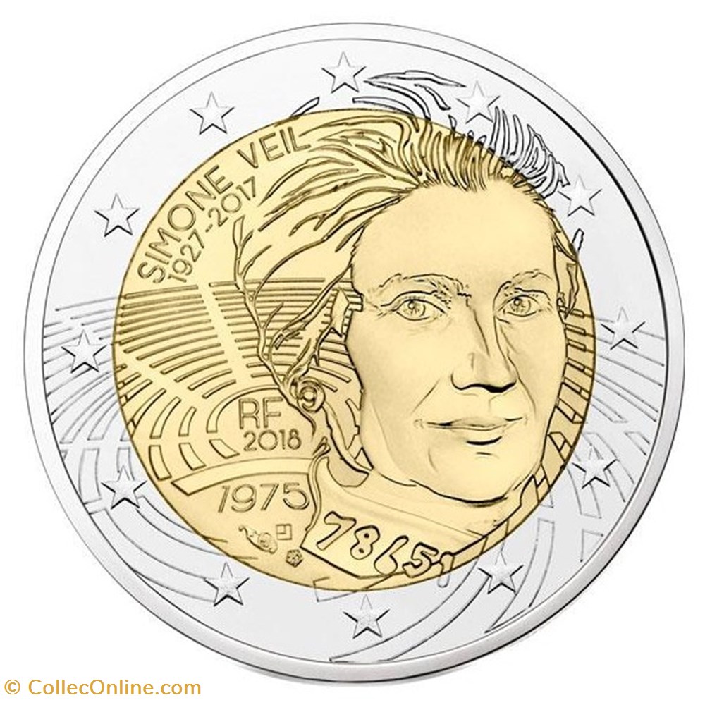monnaies simone veil france