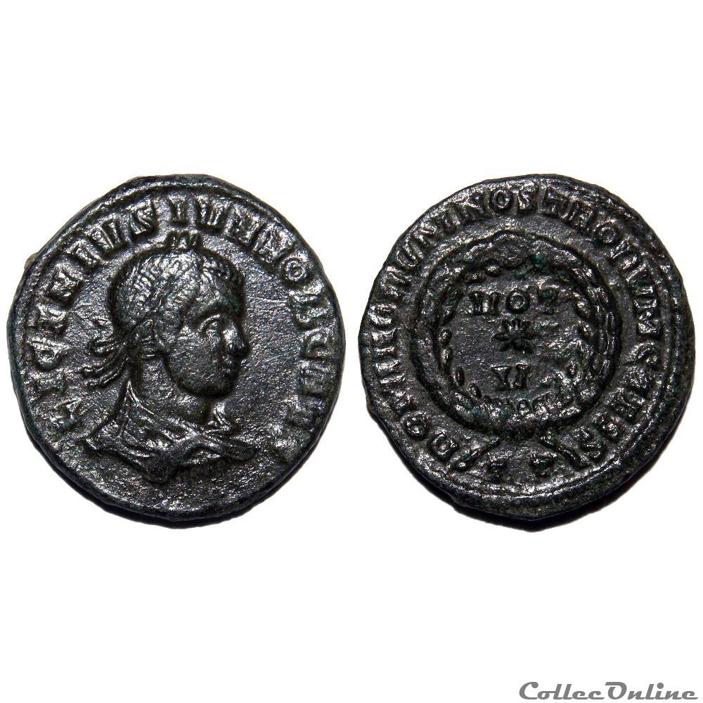 Licinius II / Ticinum / Officine non répertoriée dans le RIC monnaie antique av jc ap romaine imperiale licinius ii ticinum officine non repertoriee dans le ric