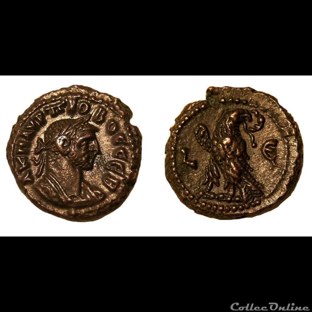 Probus / Tétradrachme d'Alexandrie / Aigle au revers monnaie antique av jc ap romaine provinciale probus tetradrachme alexandrie aigle au revers