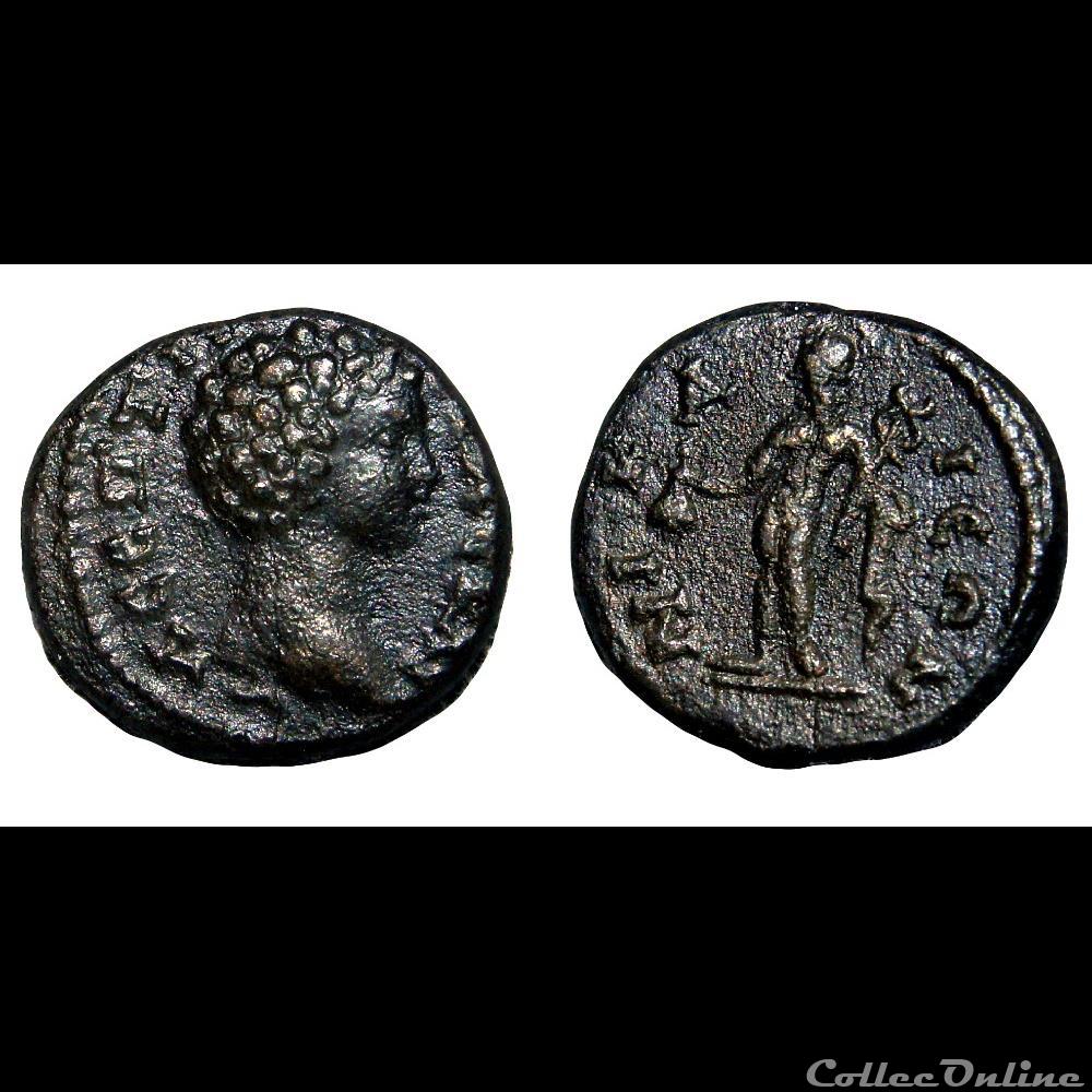 Geta / Nicée, Bithynie / Hermès / Très rare et non publiée monnaie antique av jc ap romaine provinciale geta nicee bithynie hermes tres rare et non publiee
