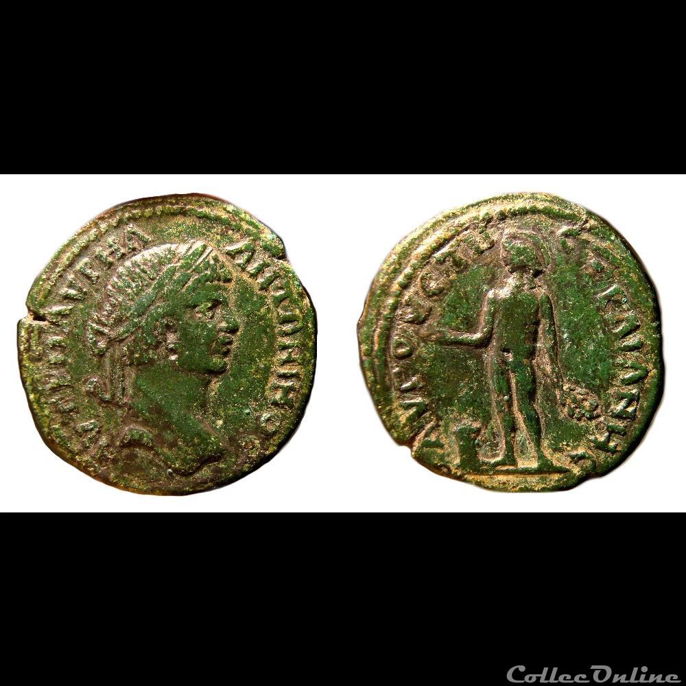 Caracalla / Augusta Traiana, Thrace / Apollon / Peu commune monnaie antique av jc romaine provinciale caracalla augusta traiana thrace apollon peu commune