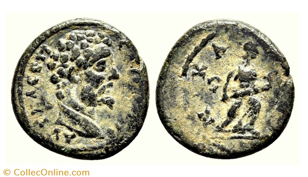Septime Sévère / Nicée, Bithynie / Déméter / Inédite et non publiée monnaie antique av jc a ap romaine provinciale septime severe nicee bithynie demeter inedite et non publiee