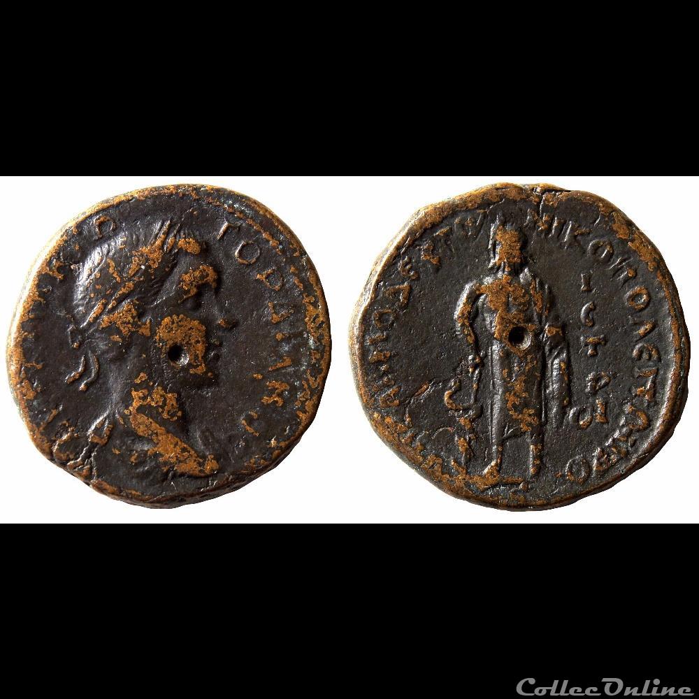 Gordien III / Nicopolis, Mésie inférieure / Asklepios monnaie antique av jc ap romaine provinciale gordien iii nicopolis mesie inferieure asklepios
