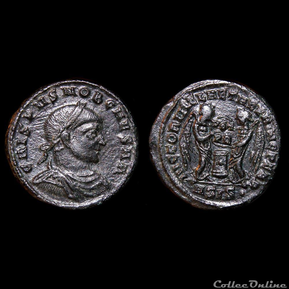 Crispus / Siscia / RIC 66 (R5) monnaie antique av jc ap romaine imperiale crispus siscia ric 66 r5