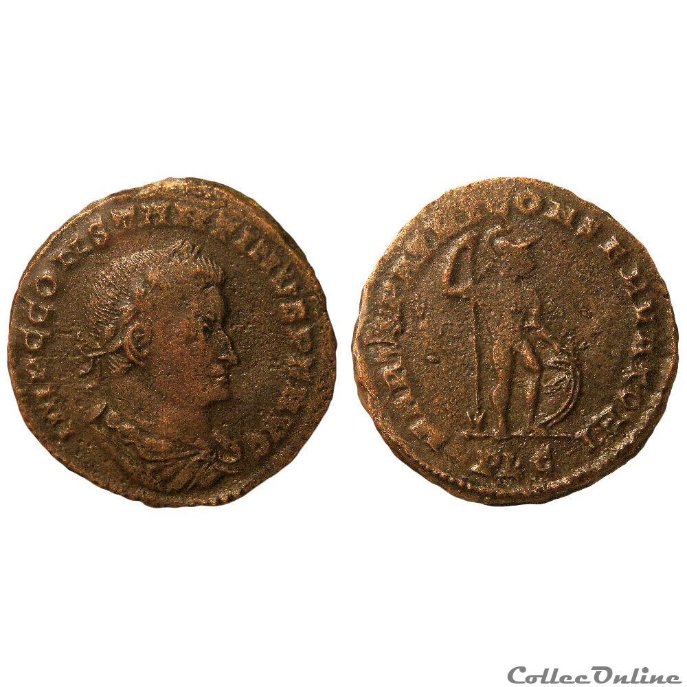 Constantin Ier / Lyon / Emission non répertoriée dans le RIC monnaie antique av jc ap romaine imperiale constantin ier lyon emission non repertoriee dans le ric